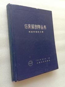 临床解剖学丛书 胸部和脊柱分册 刘正津等主编 人民卫生出版社