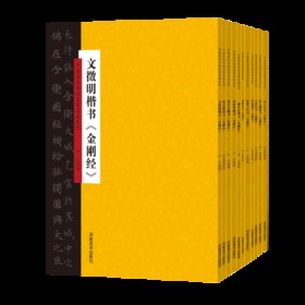 金刚经全11册 中国历代书法名家名品系列    现货正版