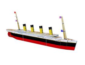 Build the Titanic 了解泰坦尼克号 3D泰坦尼克号模型 科普读物 ?