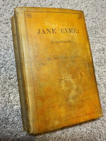 《简·爱》1857年印刷出版《Jane Eyre》原出版商第一版全一册