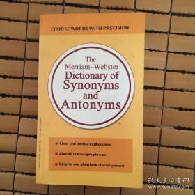 the merriam webster dictionary of synonyms and antonyms