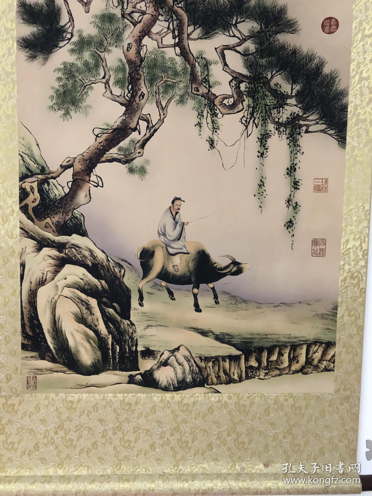 唐寅一一《骑牛图》