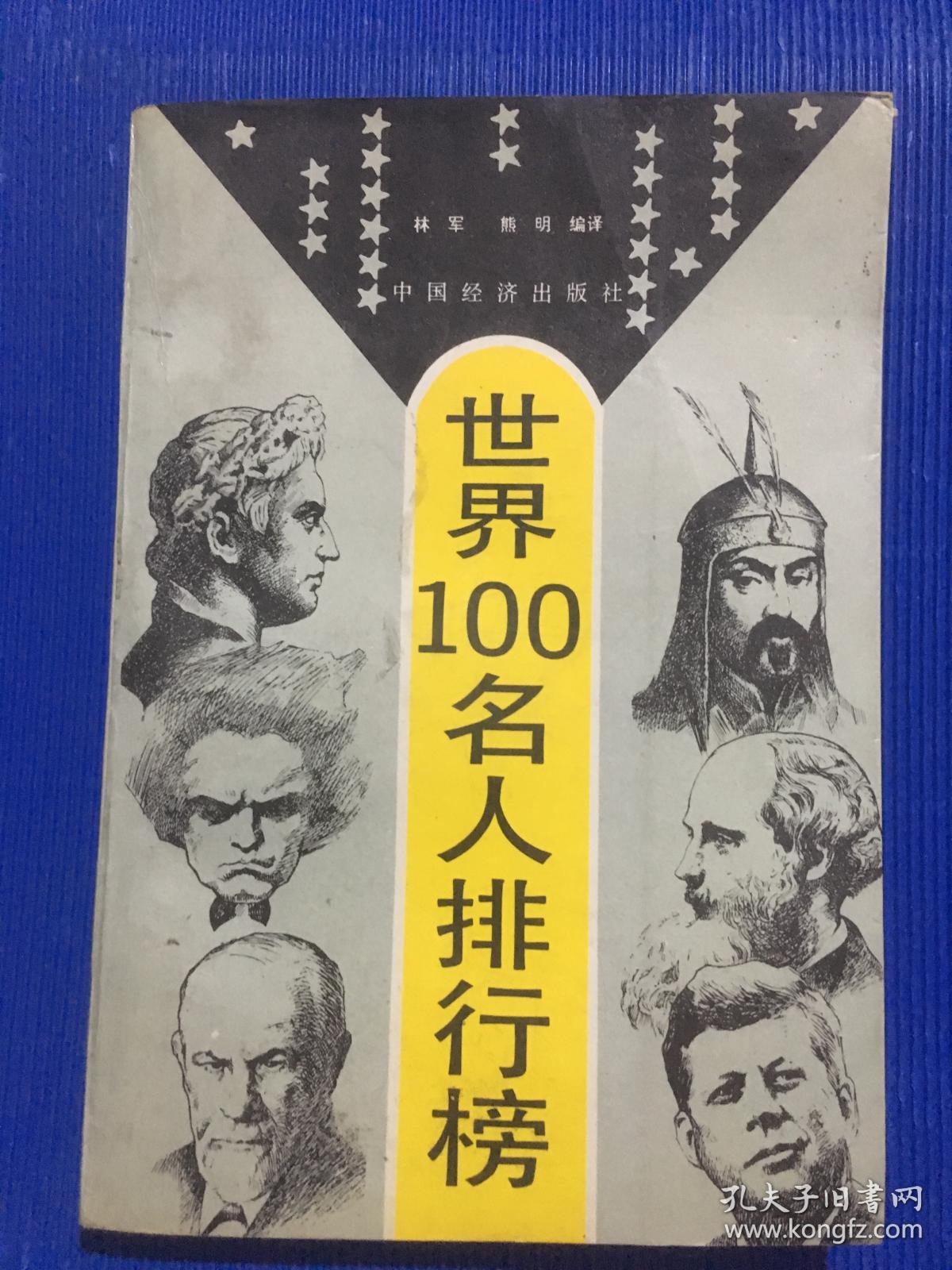 世界100名人排行榜