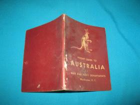 二战时期随美国大兵携带到中国的口袋指南：AUSTRALIA