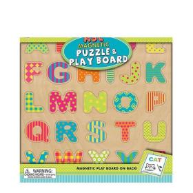 ABC磁铁套装 ABC Magnetic Puzzle and Play Board 内含26块字母?