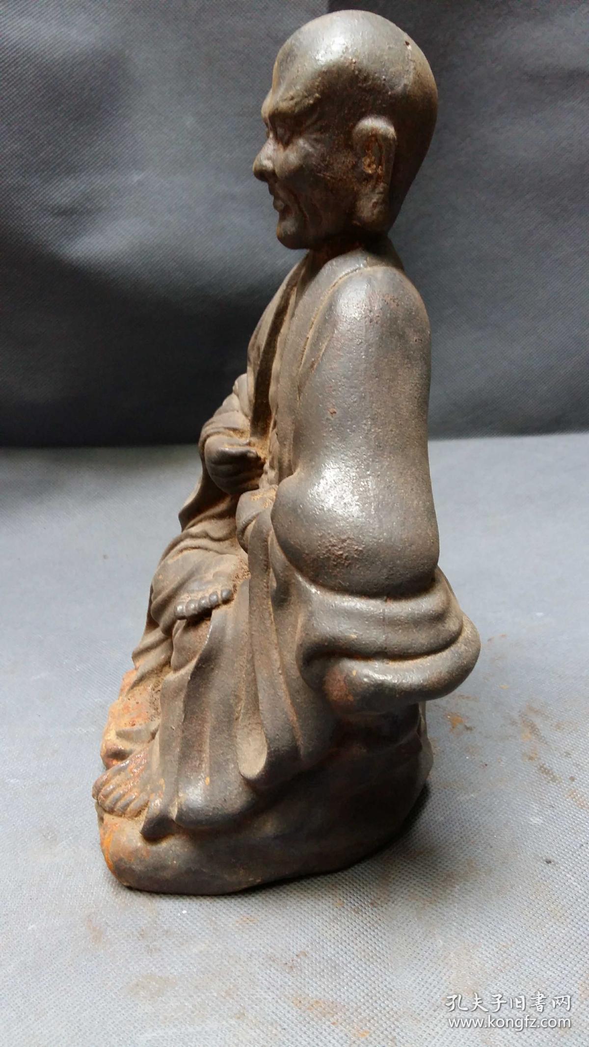 铁罗汉铁关公铁太上老君铁佛像铁狮子铁火炉铁香炉老铁器