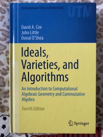 现货 Ideals, Varieties, and Algorithms: An Introduction to Computational Algebraic Geometry and Commutative Algebra (Undergraduate Texts in Mathematics) 英文原版 理想、簇与算法 第4版 计算代数几何和可交换代数简介 D.考克斯（David Cox）
