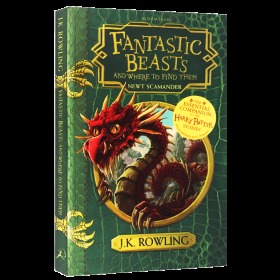 神奇动物在哪里 英文原版小说 Fantastic Beasts and Where to Find Them 哈利波特外传 Harry Potter JK 罗琳英国版英文版进口书