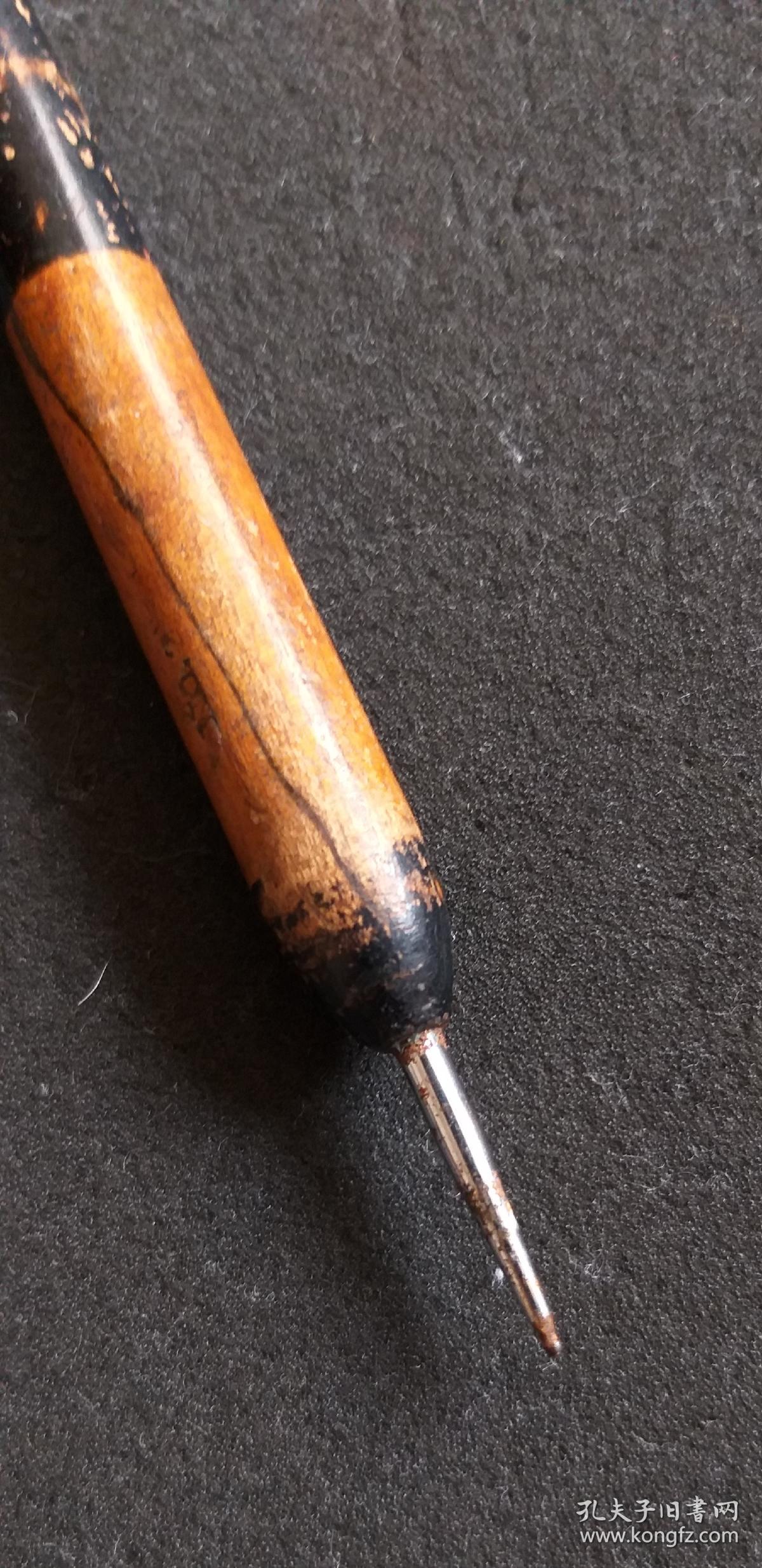 民国印刷工具 誊写铁笔合售 刻蜡版笔 有使用痕迹