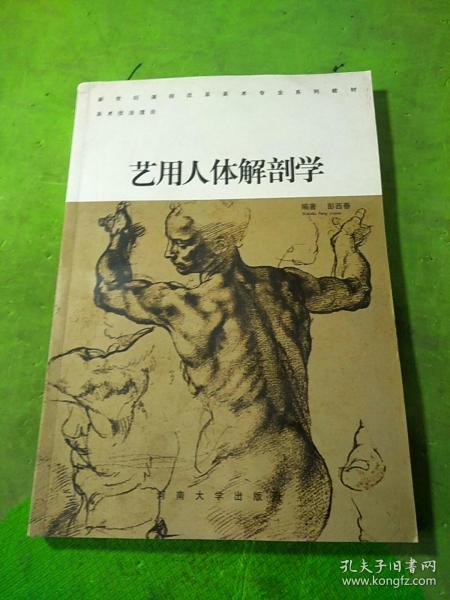 美术技法理论 艺用人体解剖学 彭西春著 孔夫子旧书网