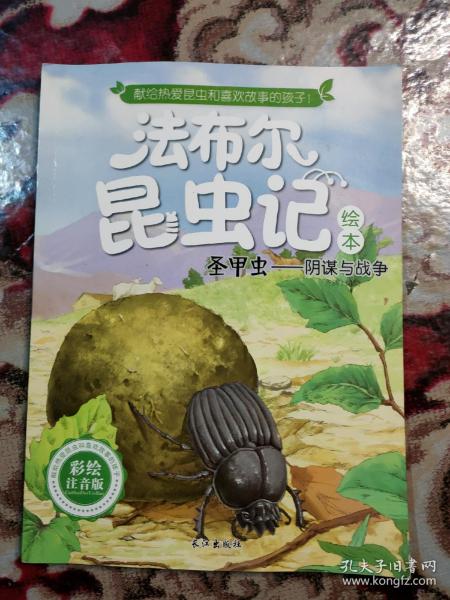 法布尔 昆虫记绘本  圣甲虫-阴谋与战争