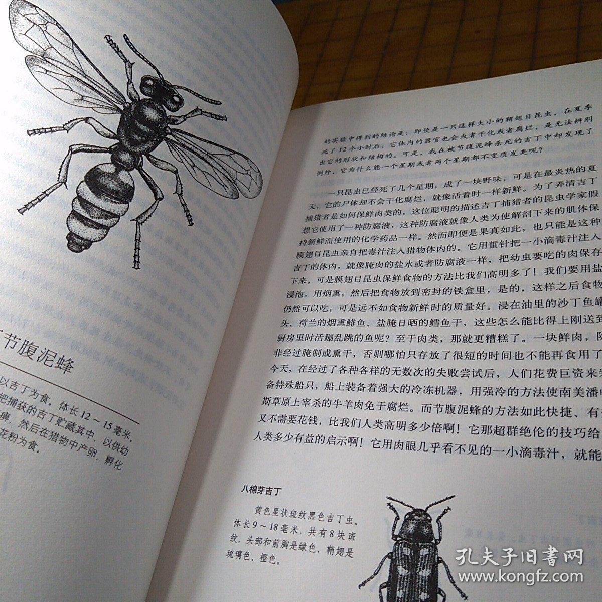 正版 昆虫记 1 5卷全 全译插图珍藏本 精装 孔夫子旧书网
