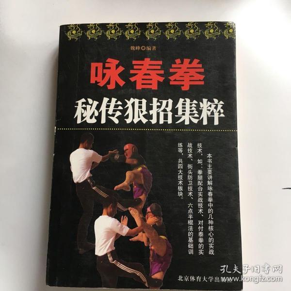 咏春拳: 秘传 狠招 集粹