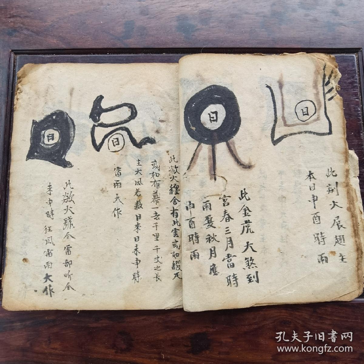 清代嘉庆手抄本:《白猿经全集》,家秘旨祈雨用,诸葛武侯白猿经占候集