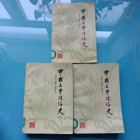 中国文学理论史-1-3册合售【三本合售】