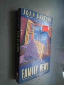 Family News by Joan Barfoot 英文原版