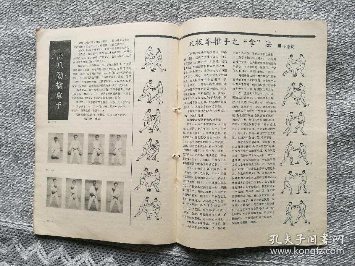 大成拳连环计法后六式.临阵擒拿法(二.一路三皇炮捶拳.虎爪劲擒拿手.