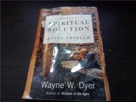 THERE'S A SPIRITUAL SOLUTION TO EVERY PROBLEM毛边本 2001年 32开平装 原版英法德意等外文书 图片实拍