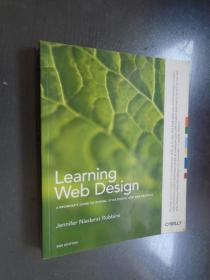 Learning Web Design: A Beginner's Guide to (X)HTML, StyleSheets, and Web Graphics 英文原版 现货