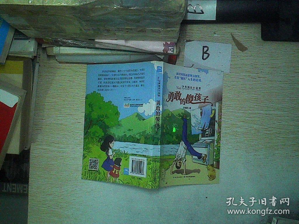 少年励志小说馆:勇敢的傻孩子