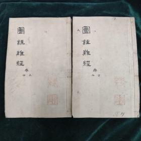 图注难经脉决   二册