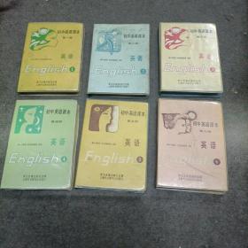 初中英语课本磁带:（第一.第二.第三.第四.第五.第六册）6盒