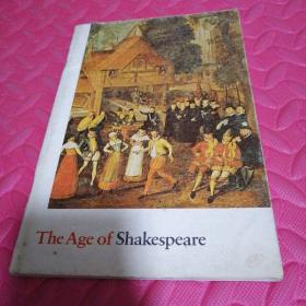 the age of shakespeare 展览画册