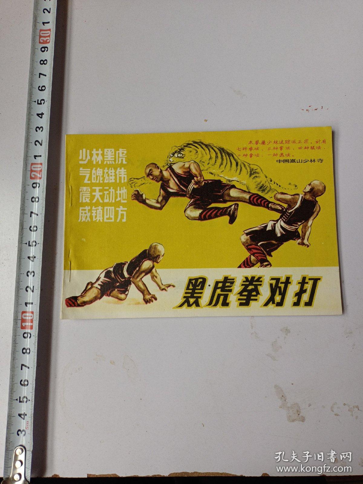 少林迷踪派黑虎拳对打