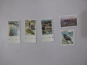 BOTSWANA (博茨瓦纳) 邮票 5 枚  详见图片