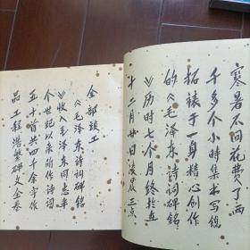 毛泽东诗词碑铭(大型碑帖艺术作品，印量仅1500册)