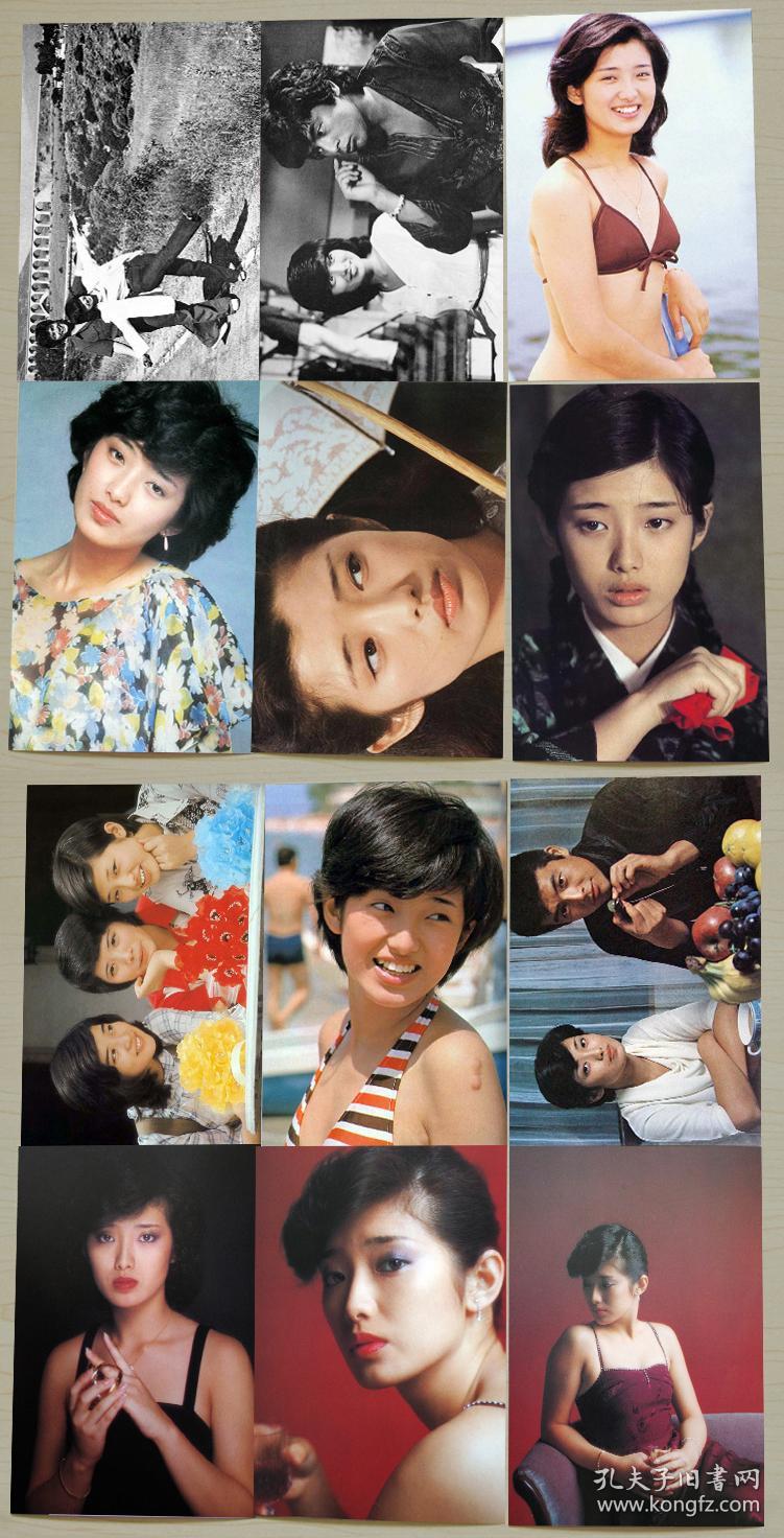 怀旧收藏 山口百惠 三浦友和经典高清明星5寸照片相片写真183张