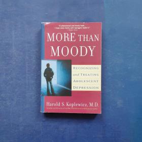 More Than Moody: Recognizing and Treating Adolescent Depression