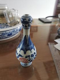 景德镇瓷15—小蒜头瓶一个