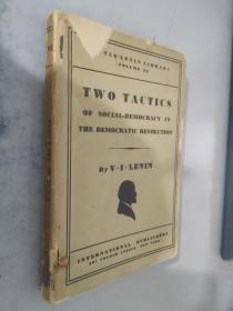 Two tactics of social-democracy in the democratic revolution 英文原版 1935年