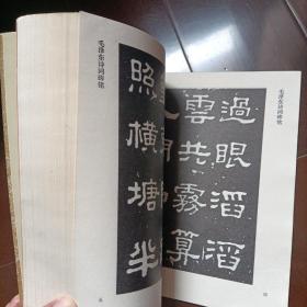 毛泽东诗词碑铭(大型碑帖艺术作品，印量仅1500册)