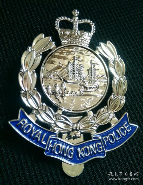 香港警察帽徽图片