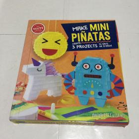 现货 儿童手工书：制作小小皮纳塔 纸玩具 进口儿童玩具书 英文原版 [kluzt] Make Mini Pinatas