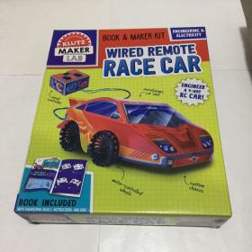 英文原版 Klutz Wired Remote Race Car 有线遥控赛车创意手工DIY活动书 自制玩具 小学STEM课外读物 儿童手工