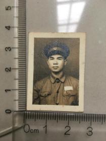 老照片50年代中国人民解放军军装 尺寸 2.7+3.8
