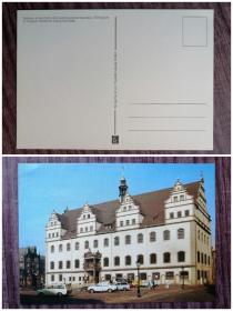外国明信片，德国原版，建筑风光，品如图