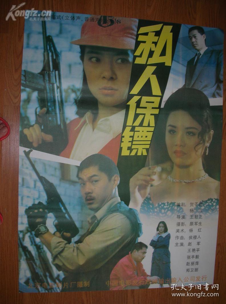 私人保镖 电影海报