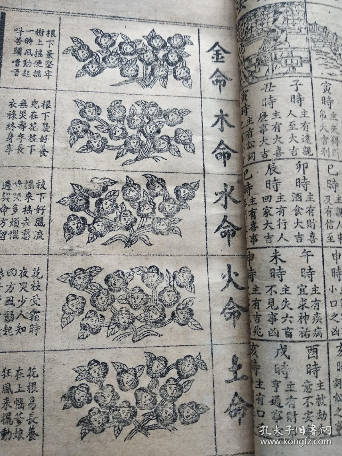 百中经(万年历光绪31年起民国33年止延2000年终.