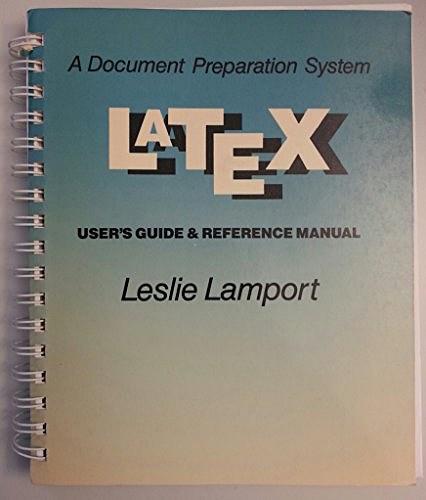 Latex Document Preparation System Users