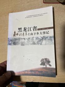 黑龙江省知识青年上山下乡大事记  16开本！