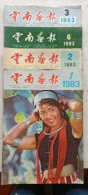 云南画报1983年1.2.3.6期