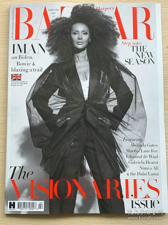英国版harper S Bazaar 芭莎21年2月英文时尚女士服装杂志 孔夫子旧书网