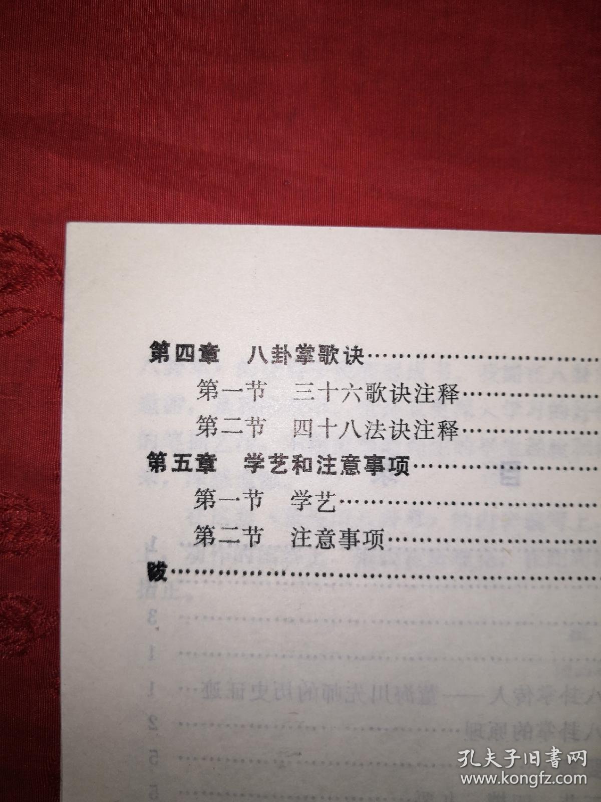 稀缺经典董海川八卦掌1985年版