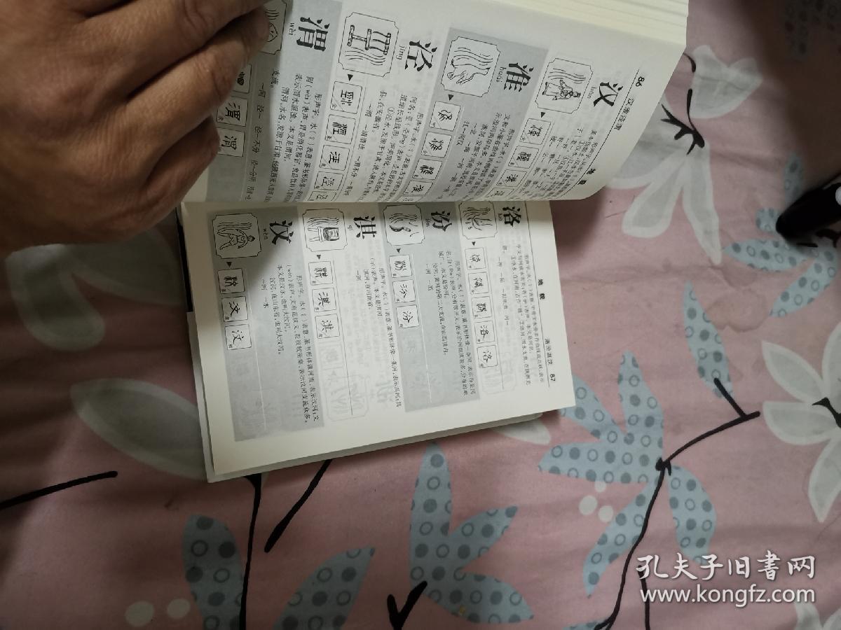 汉字图解字典精装2012年4月一版一印大32开九品1284页很厚