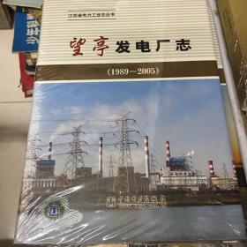 江苏省电力工业志丛书——望亭发电厂志