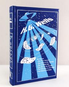 H. G. Wells Hardcover威尔斯小说合集包括《时间机器》《世界大战》《隐身人》等在内的6部作品